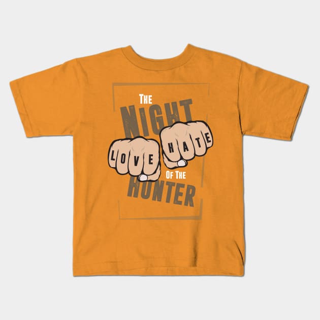 The Night of the Hunter - Alternative Movie Poster Kids T-Shirt by MoviePosterBoy